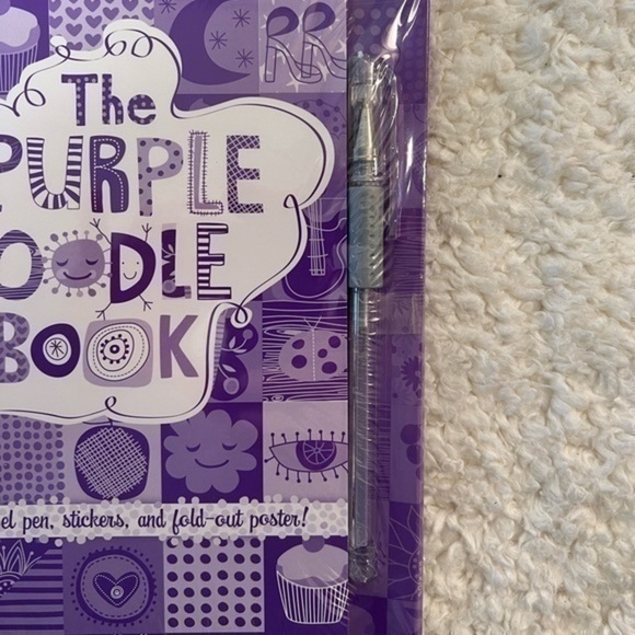 RP Kids Purple Doodle Book - Picture 4 of 5